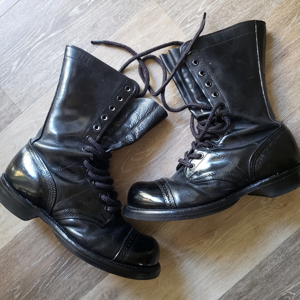 Corcoran 10" Original Jump Boot 1500 Vintage US M 7.5 / W 9  Punk Grunge Combat